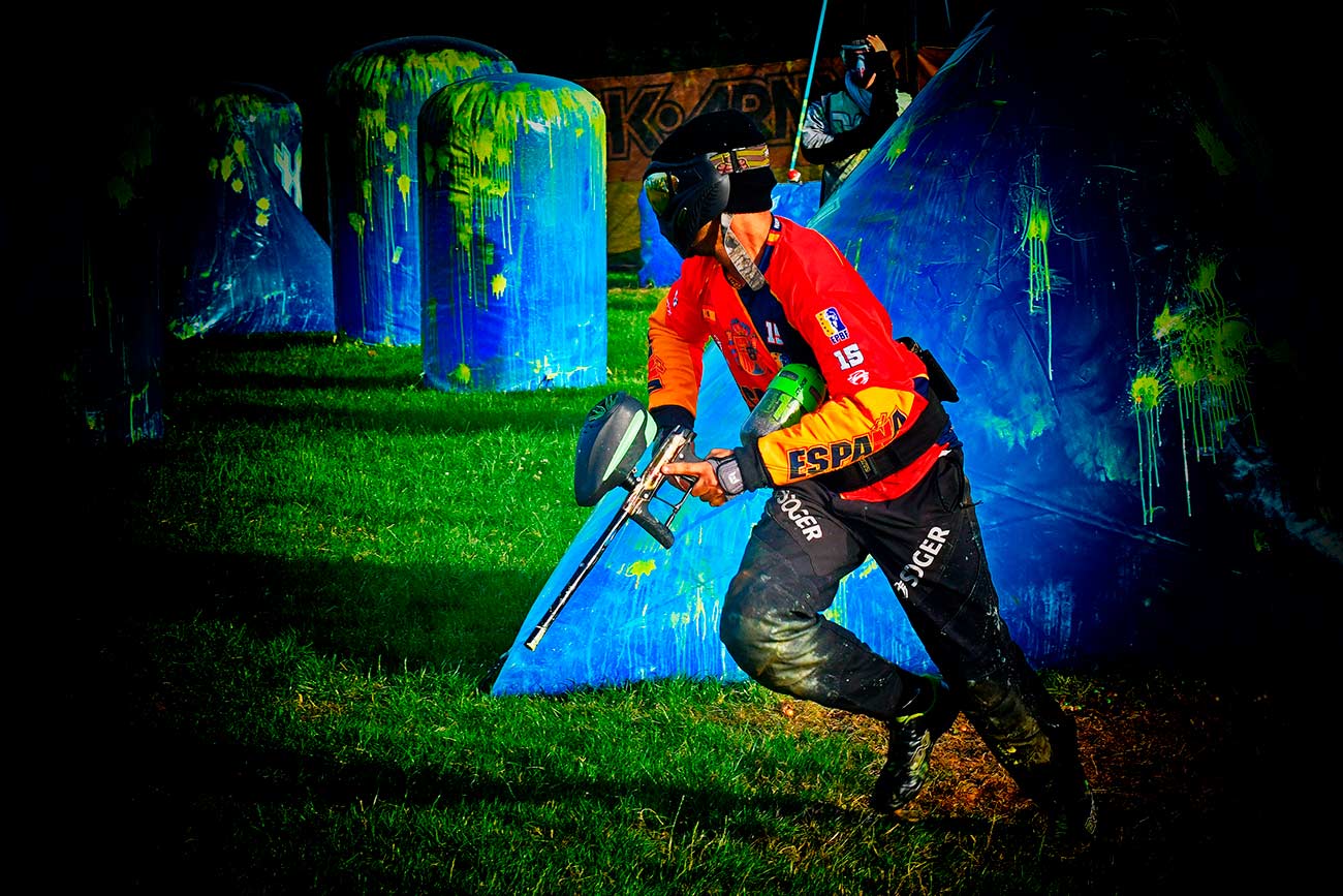 CREATE YOUR OWN FIELD. paintball field